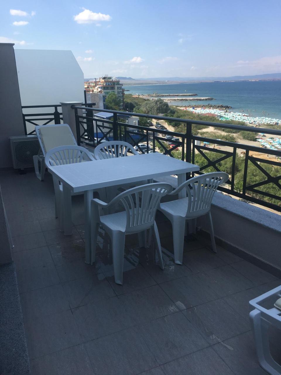 Golden Sea View Penthouse Apartment Pomorie Ngoại thất bức ảnh